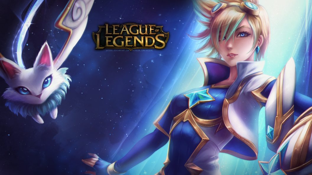 Star Guardian Ezreal Female Ver Ps4wallpapers Com