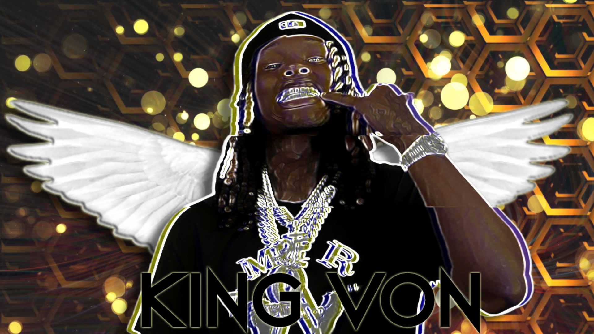 Download King Von American Rapper Wallpaper